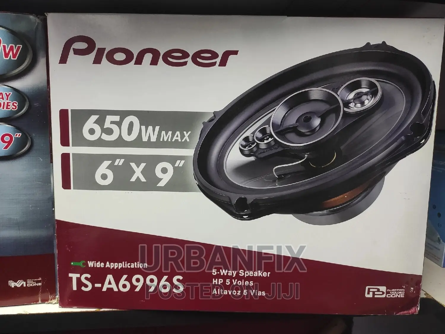Pioneer Oval Midrange Speakers - A Pair