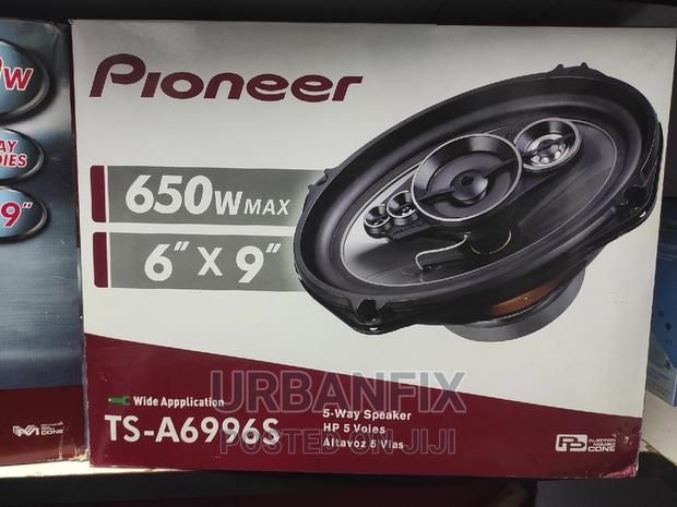 Pioneer Oval Midrange Speakers - A Pair