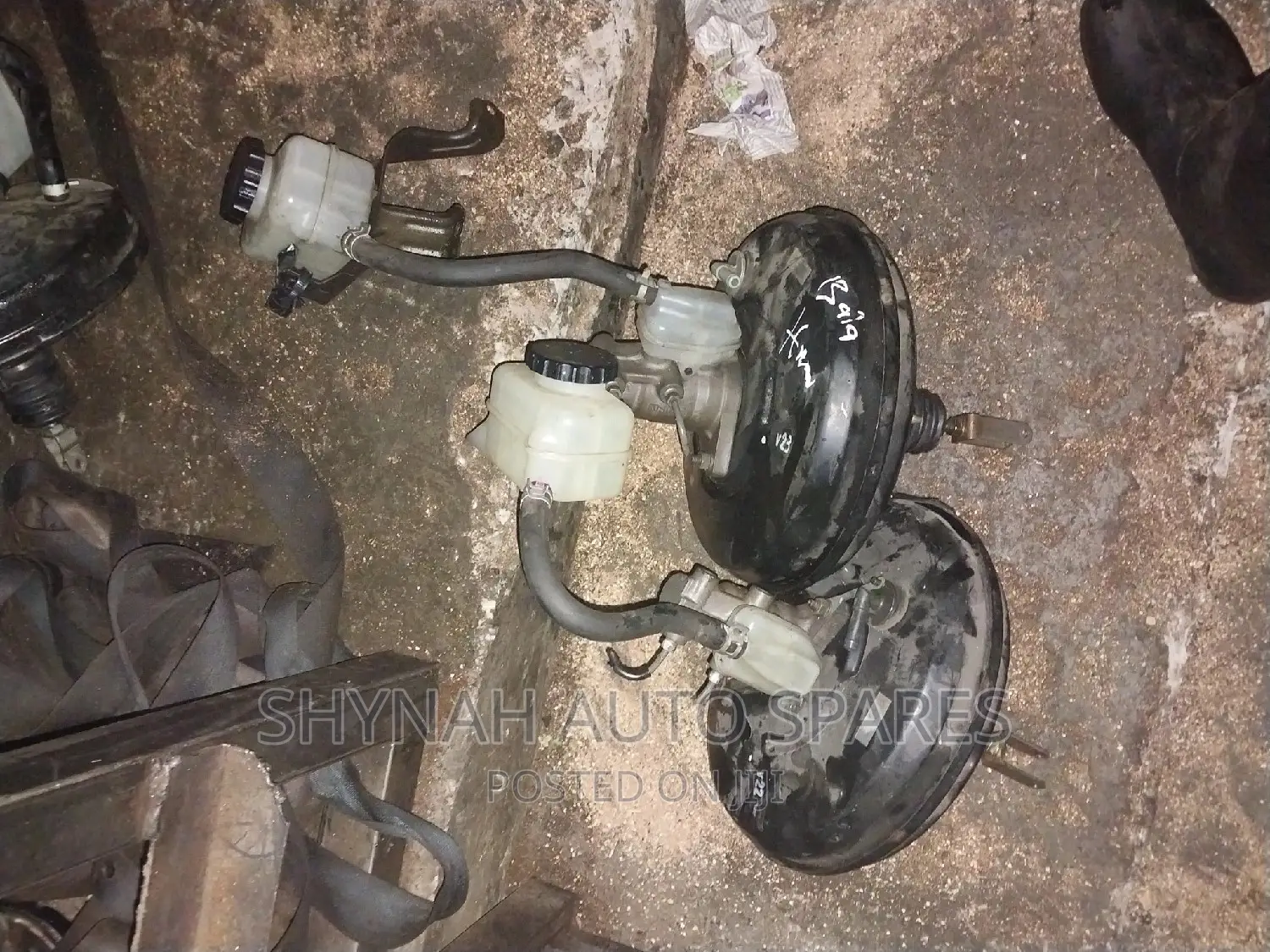 Harrier 240 Brake Master Cylinder and Booster