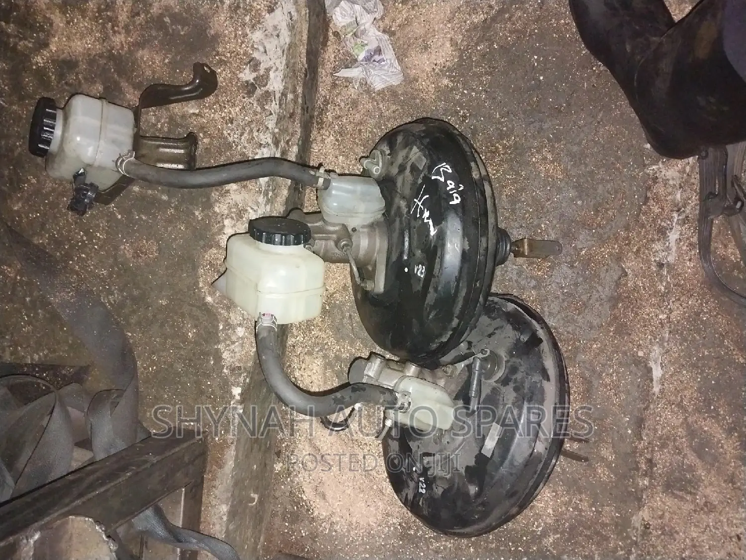Harrier 240 Brake Master Cylinder and Booster