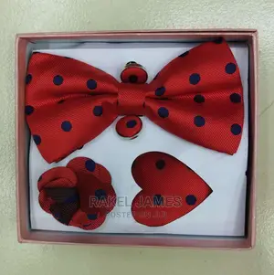 Red Polkadot Bowtie