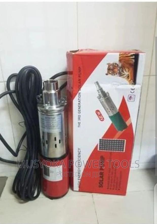 24V 1.5m3/H 50M Lift Deep Well Pump Submersible Solar