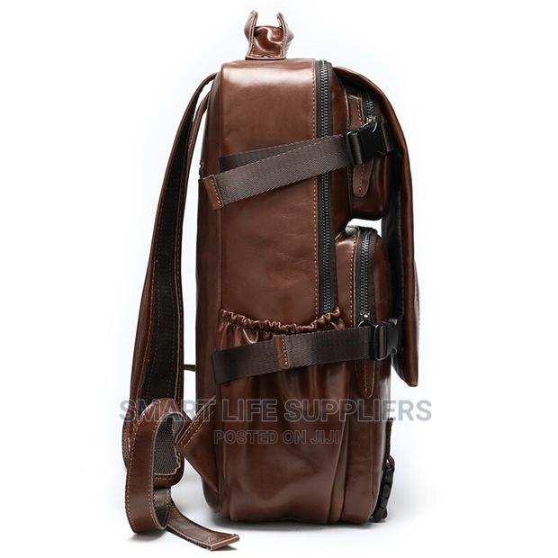 Leather Laptop Backpack - thumbnail 4