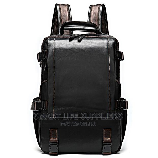 Leather Laptop Backpack - thumbnail 2