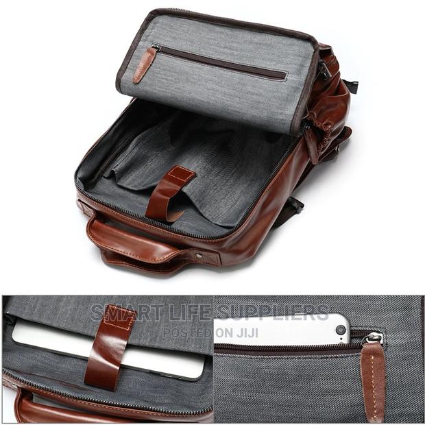 Leather Laptop Backpack - thumbnail 3