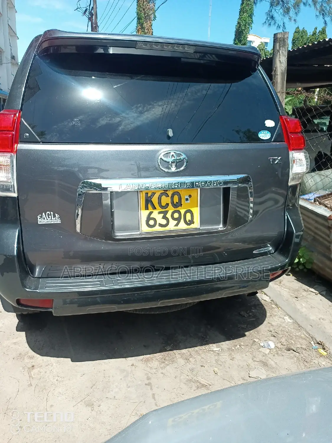 Toyota Land Cruiser Prado 2.7 I 2012 Gray