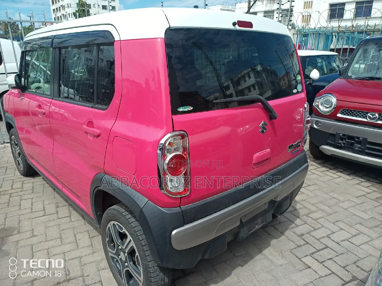 Suzuki Hustler 2015 Pink