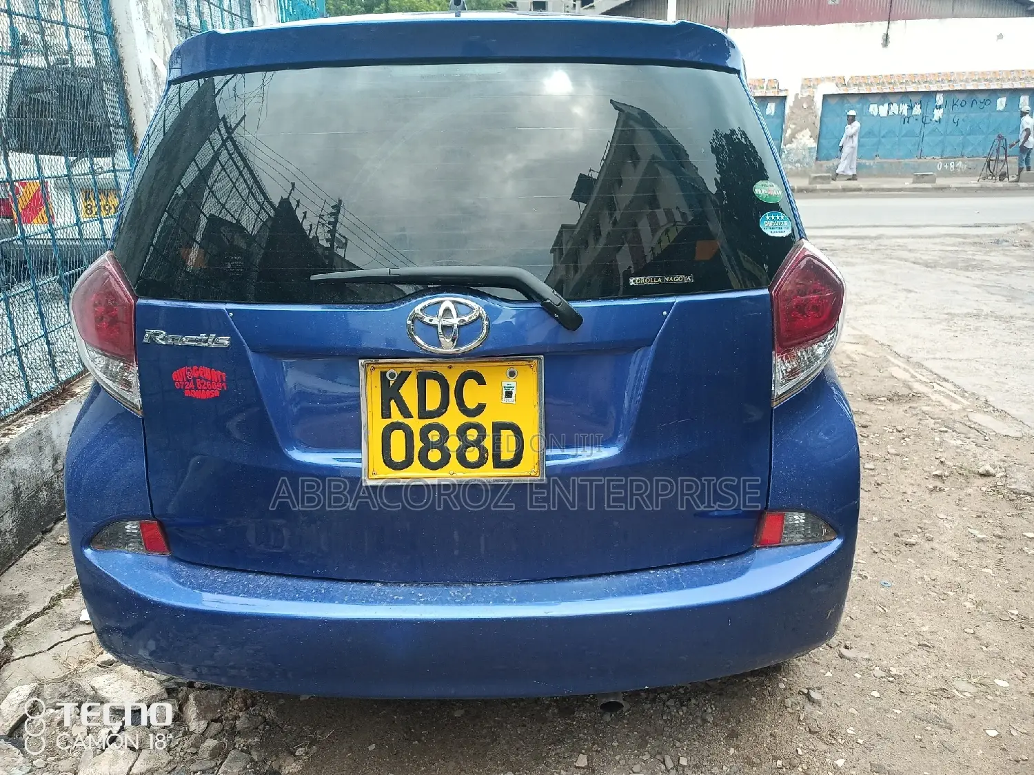Toyota Ractis 1.5 AWD 2014 Blue