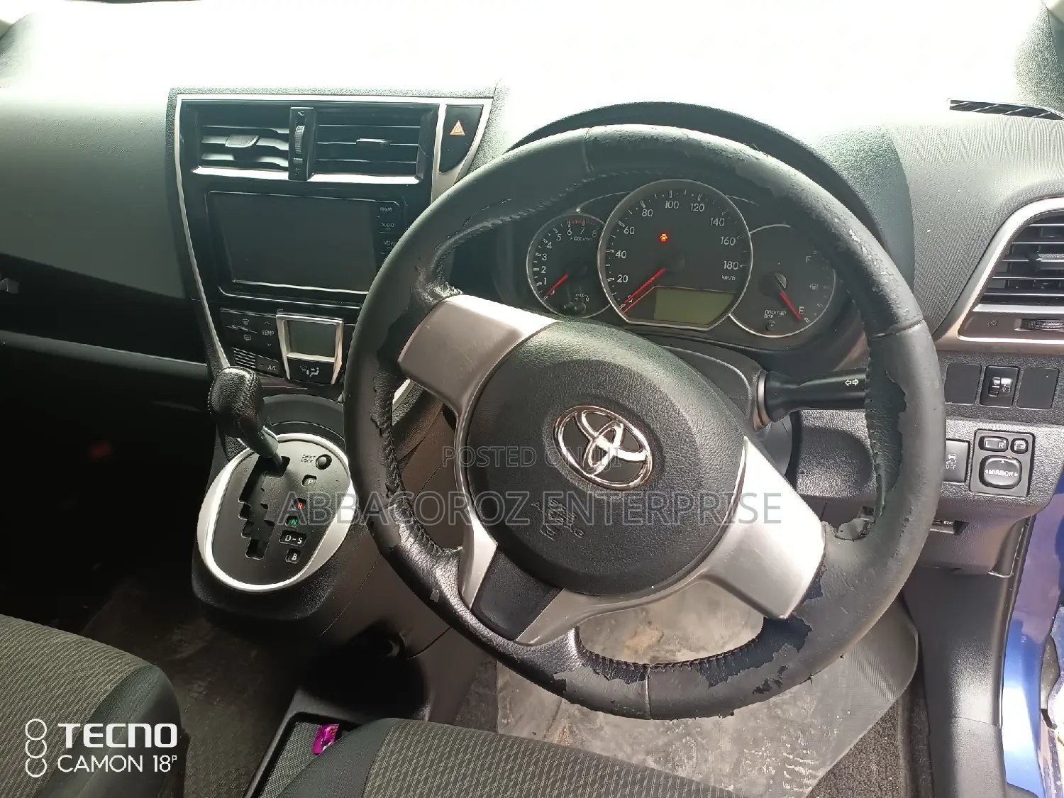 Toyota Ractis 1.5 AWD 2014 Blue