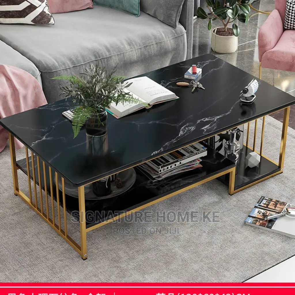 Marble Effect MDF Coffee Table