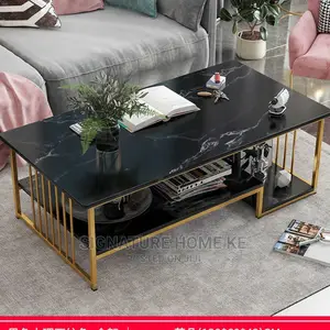 Marble Effect MDF Coffee Table