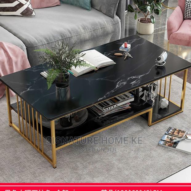Marble Effect MDF Coffee Table