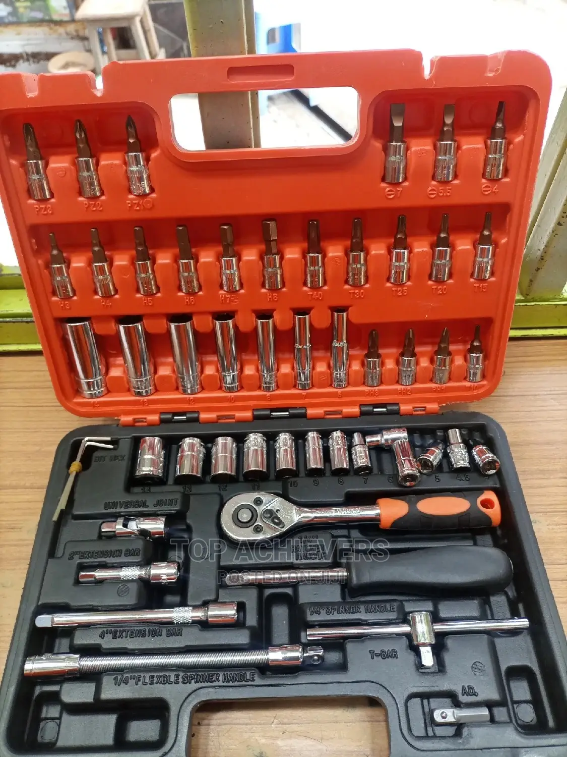 Chrome Socket Wrench Set