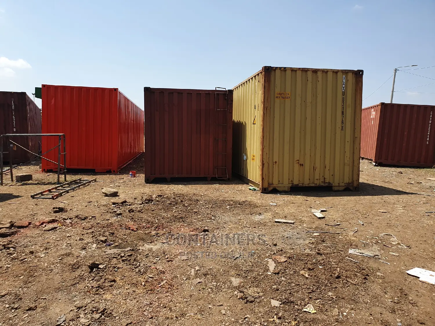 Plenty of Shipping Containers to Choose From