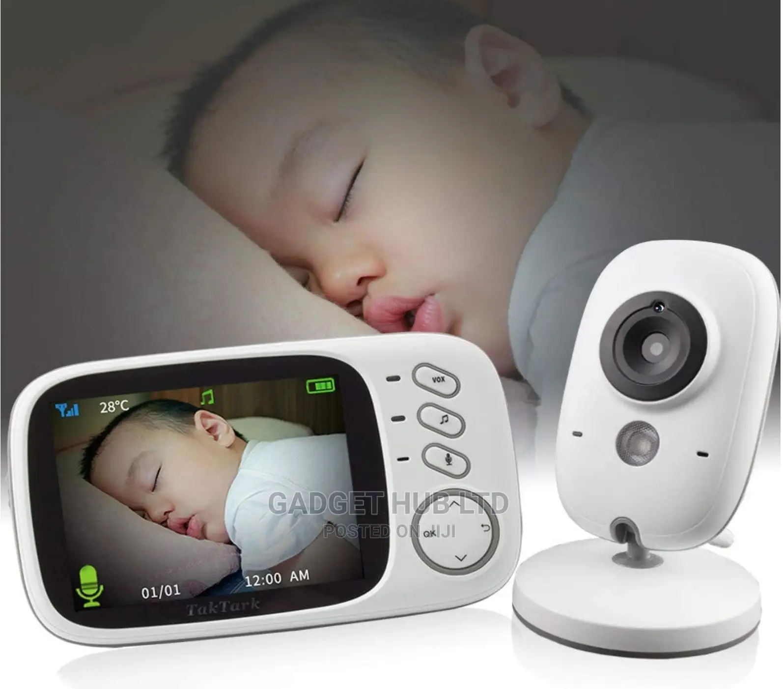 Baby Monitor Wireless Baby Monitor Rechargeable VB603