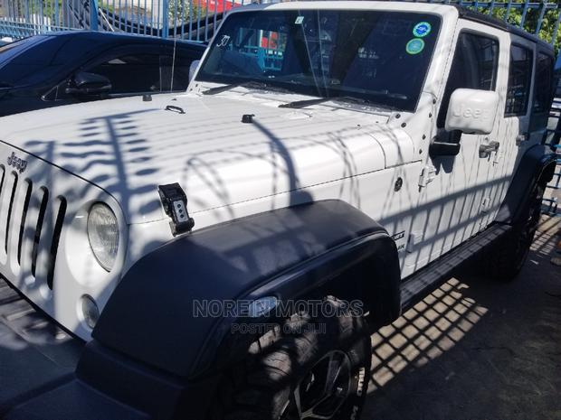 Jeep Wrangler 2014 White - thumbnail 3
