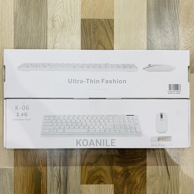Wireless Keyboard Mouse (Black)