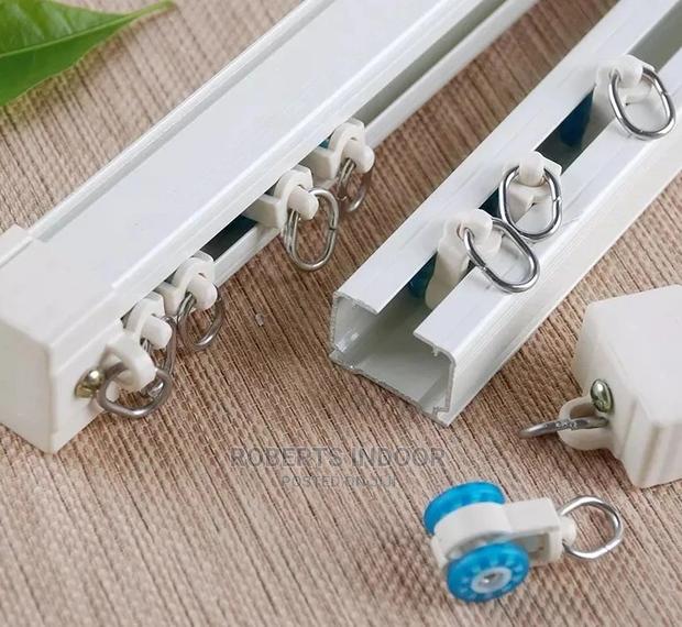 5.8m Straight Curtain Track Rail