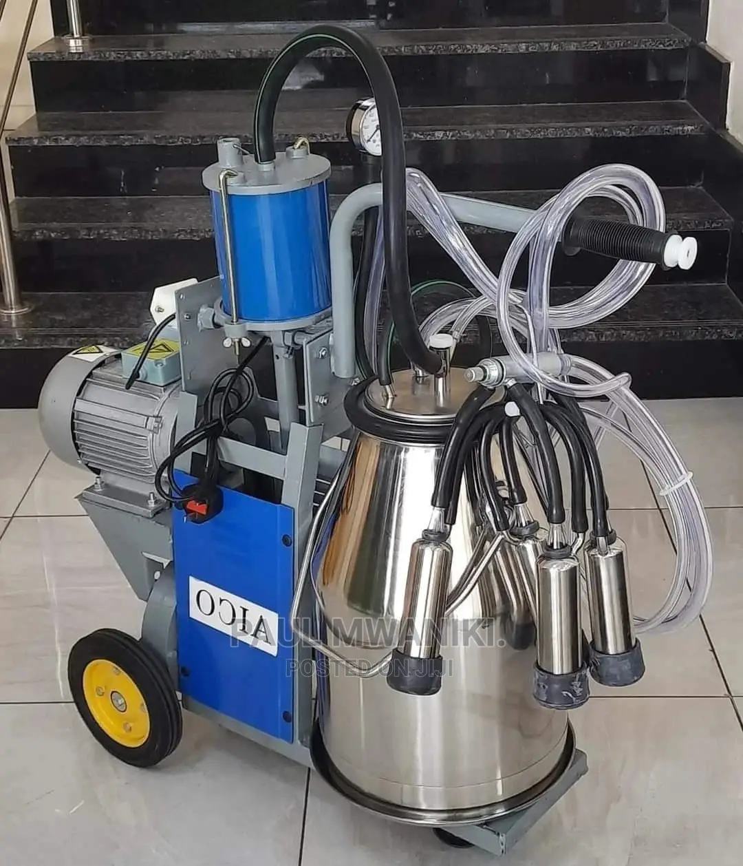 Milking Equipment, Single Cow Milking Machine