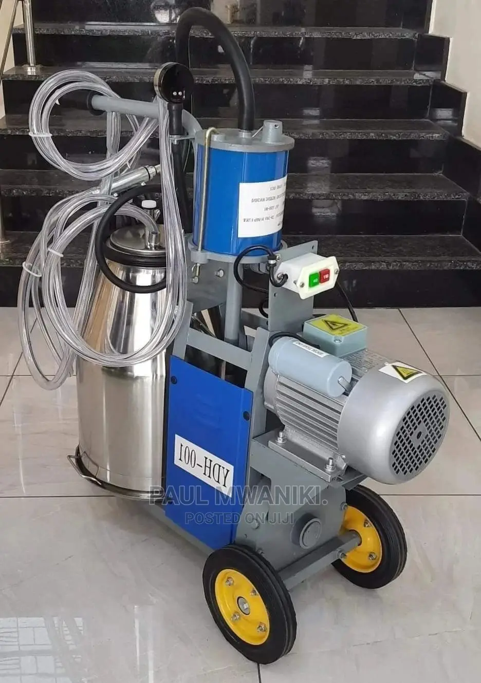 Electric Milking Machine 25L Single Bucket Milking Machine