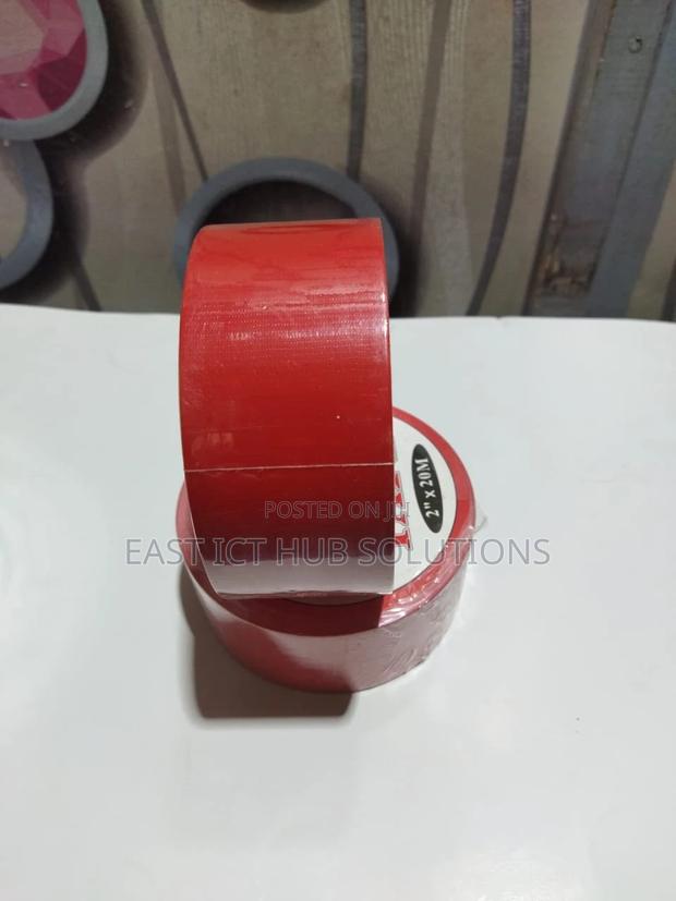 Multi-Purpose Duct Tape 2 Inches 20 Metres, 1 Roll (Red) - main view