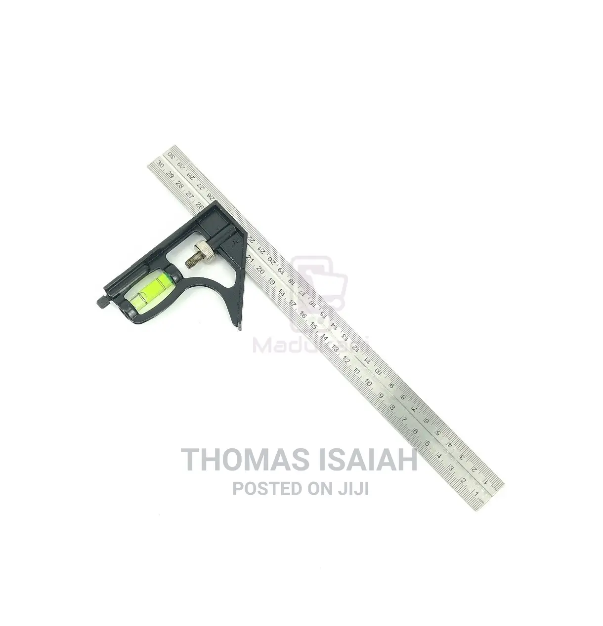 12 Inch 300mm Stainless Steel Combination Square With Built-