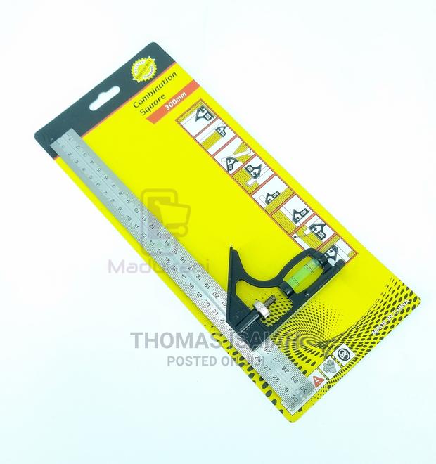 12 Inch 300mm Stainless Steel Combination Square With Built- - thumbnail 5