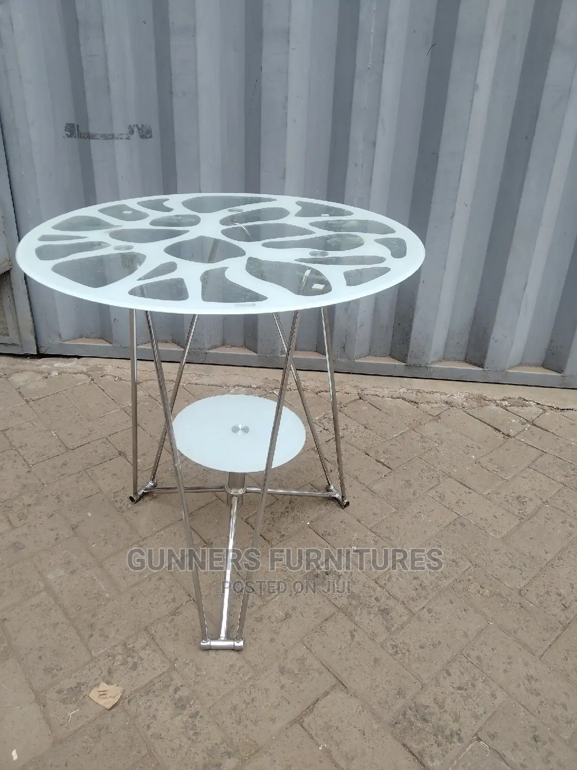 Eames Glass Table.