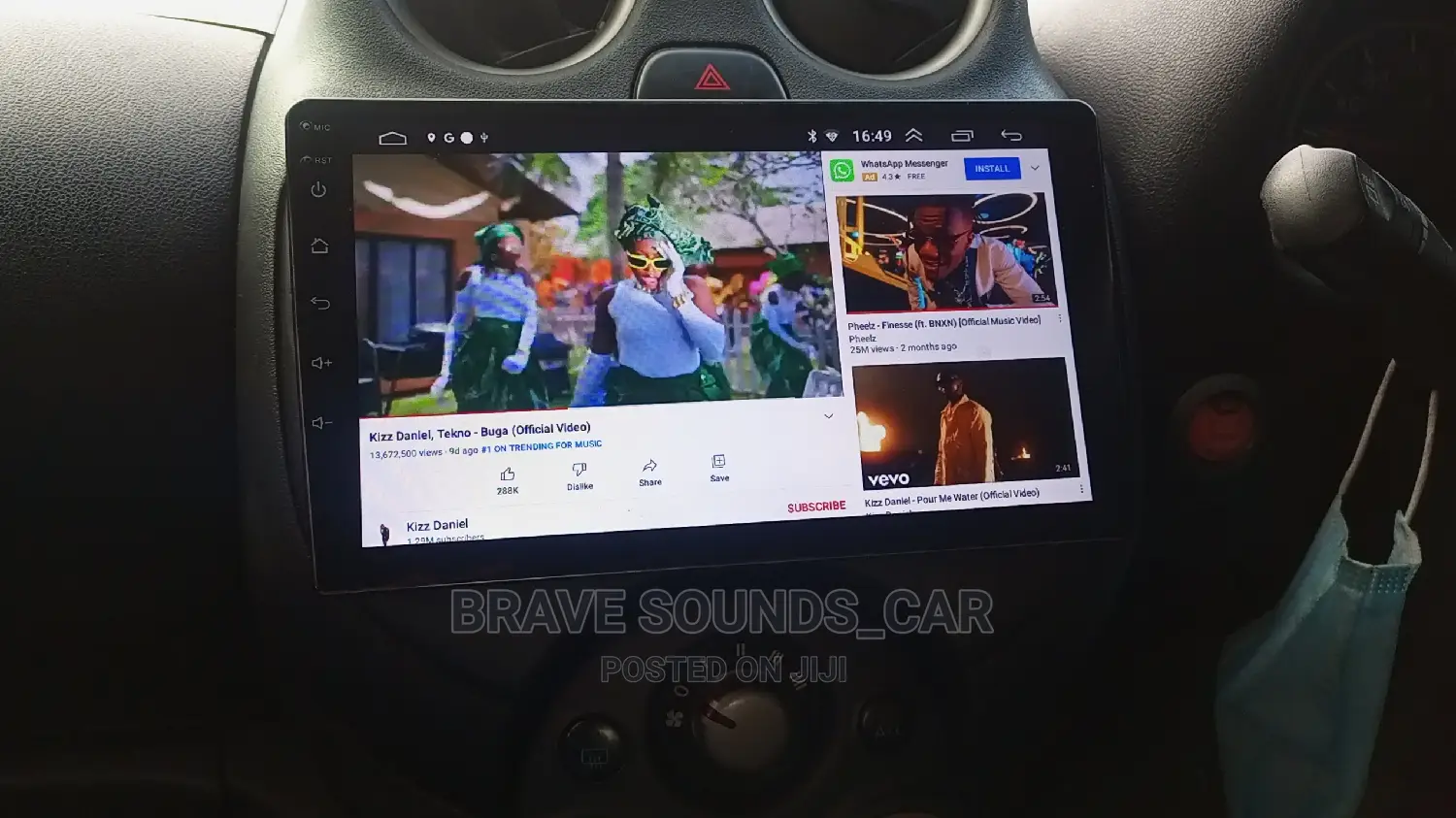 Nissan March Android Tablet Radio