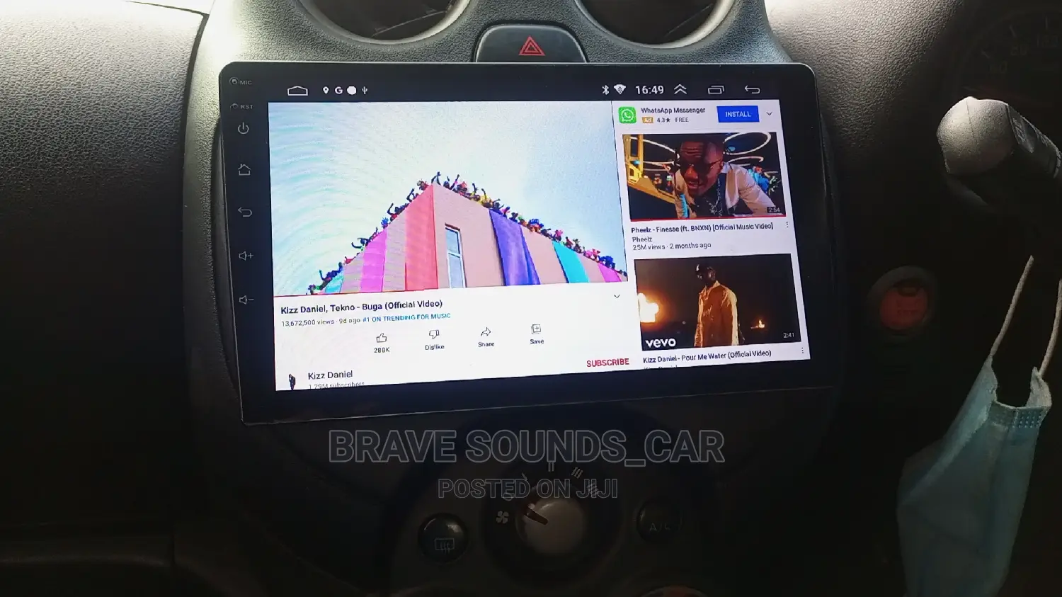 Nissan March Android Tablet Radio