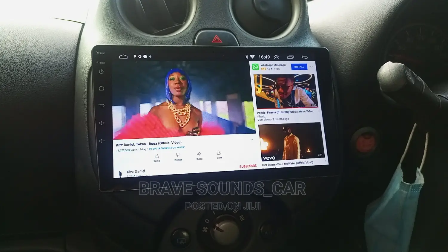 Nissan March Android Tablet Radio
