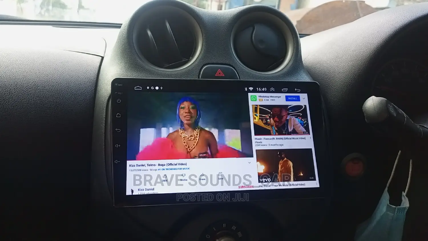 Nissan March Android Tablet Radio