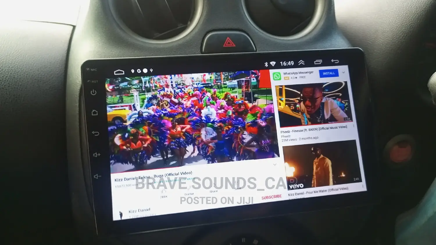 Nissan March Android Tablet Radio