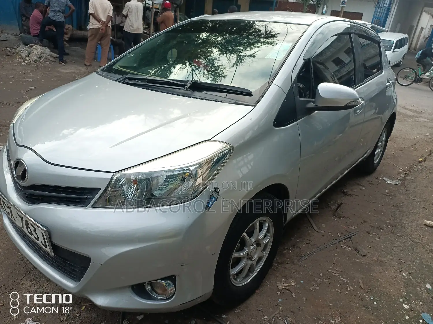 Toyota Vitz 1.3 AWD 3dr 2012 Silver