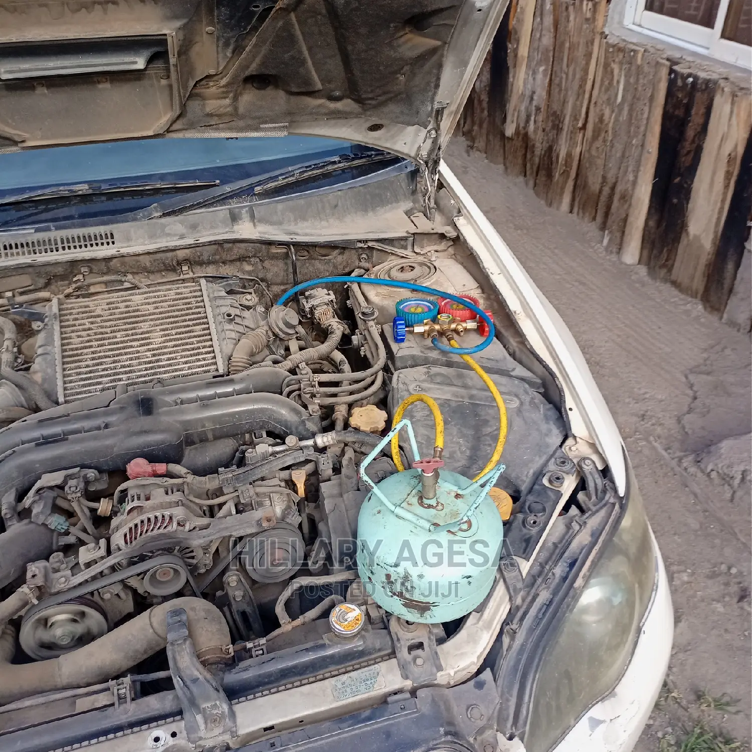 Car Aircon Refilling and Maintenance.