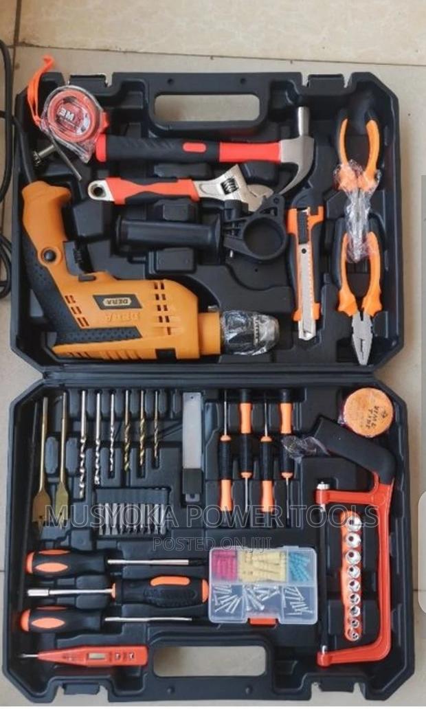 Dera Complete 117 Toolsets With Apowerful 750watts Drill