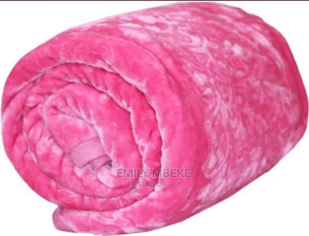 Warm Plain Fleece Blanket - main view