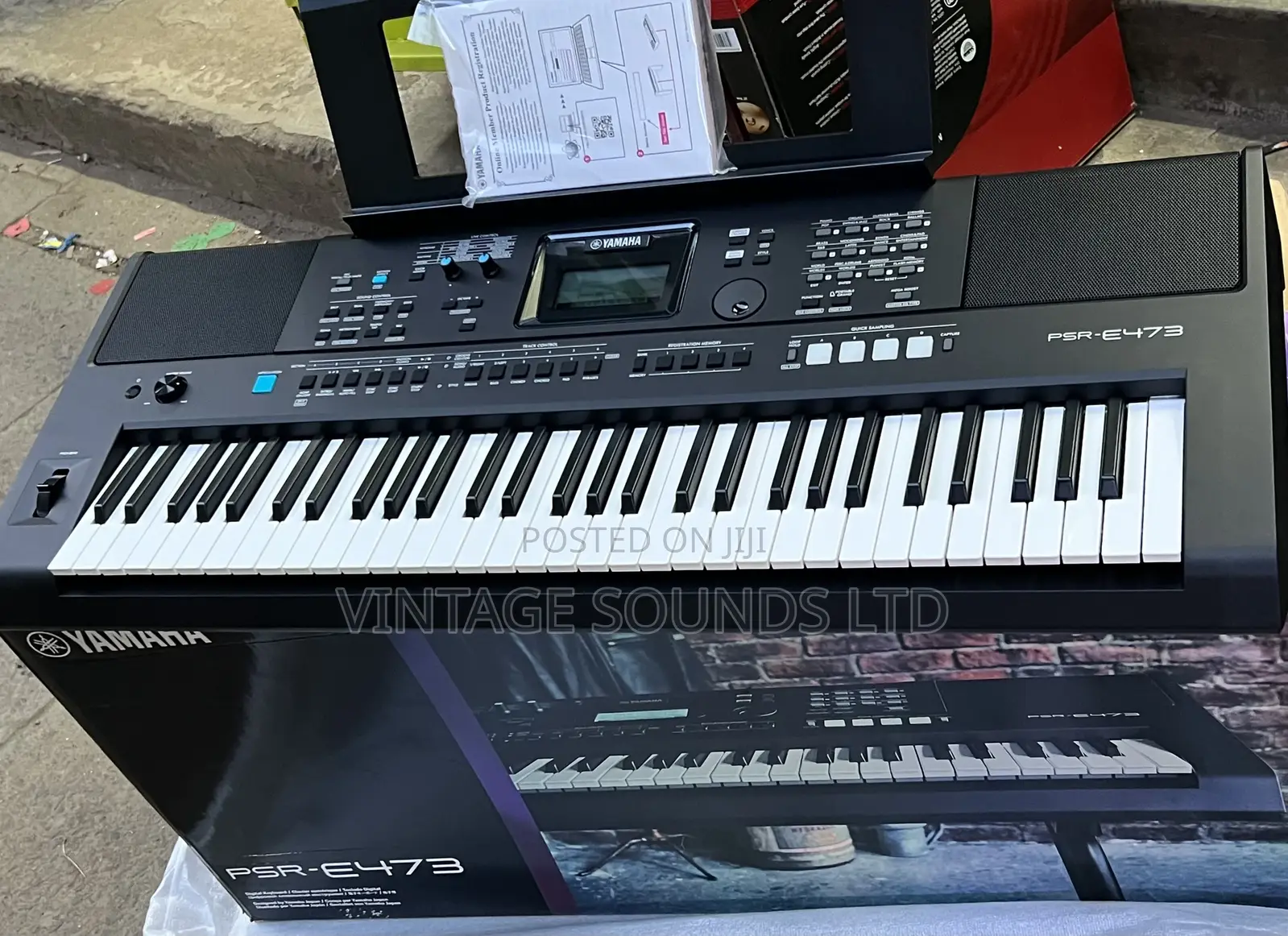 61 Keys Yamaha Psr 473 Keyboard