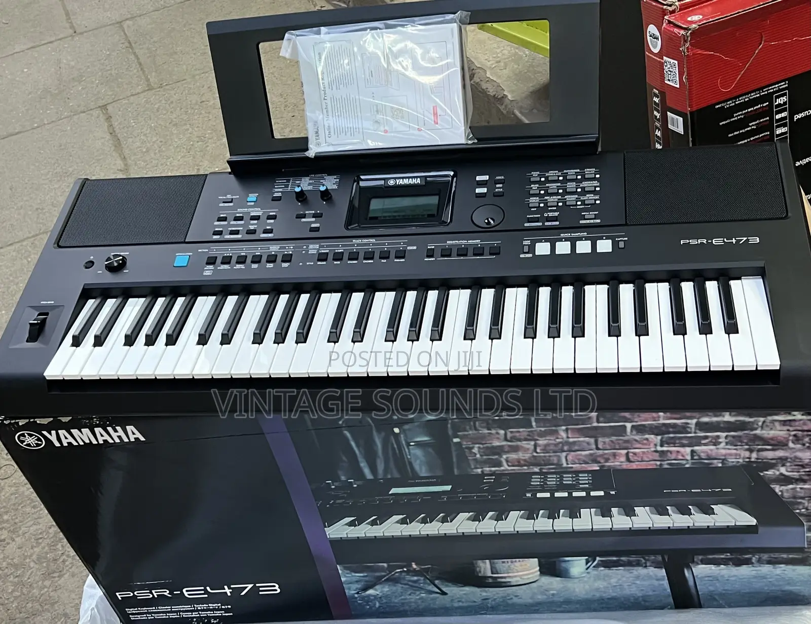 61 Keys Yamaha Psr 473 Keyboard