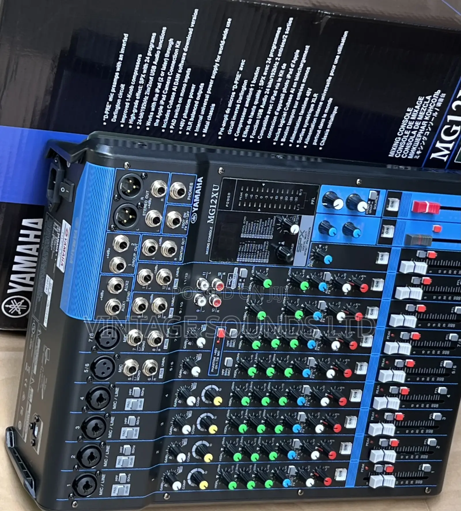 Yamaha Mg12xu 12 Inputs Mixer