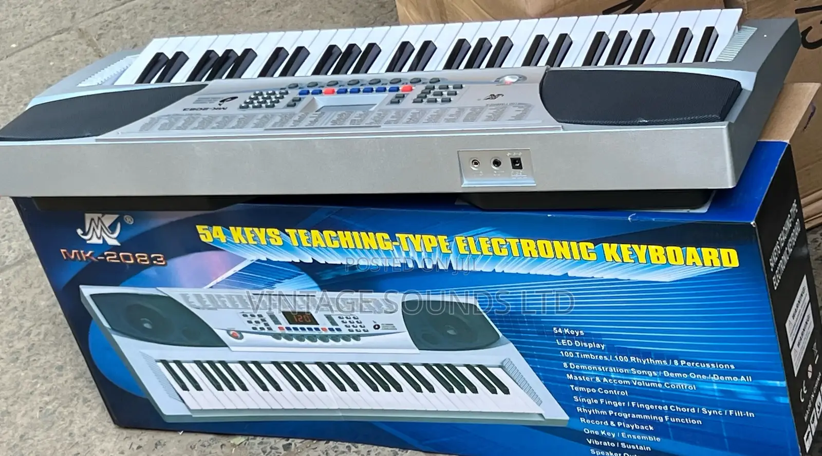 54keys Mk2083 Teaching Type Professional Keyboard