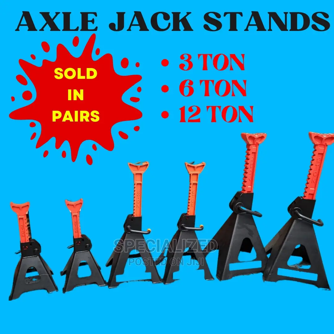Vehicle Axle Jack Stands 3ton 6ton 12ton in Nairobi Central Vehicle