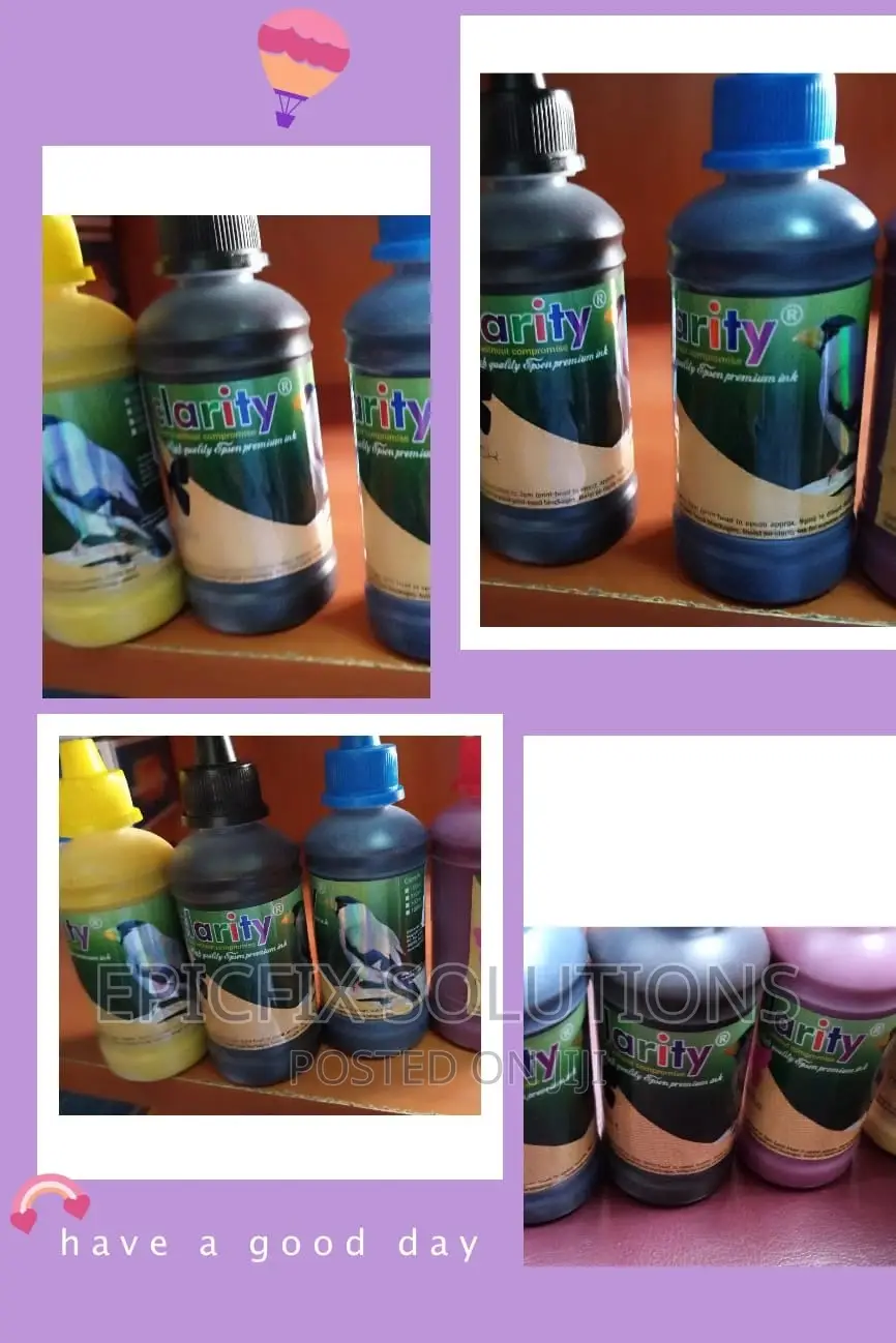 Original Claritysublimations Inks Available
