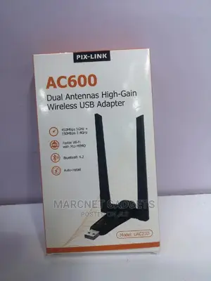 Dual Band Wifi Dongle 2.4, 5G With Bluetooth 4.2