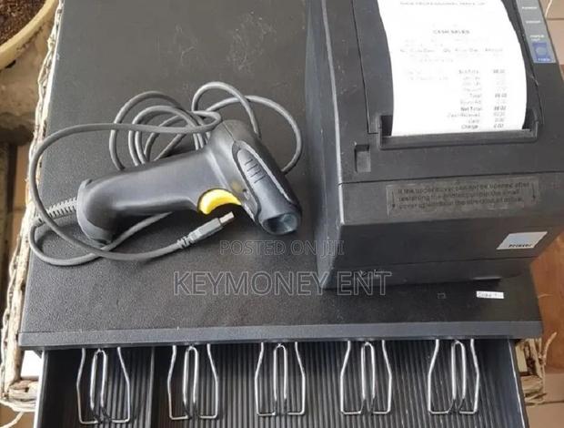 Neat Cash Drawer, Thermal Printer Barcode Scanner Combo - main view