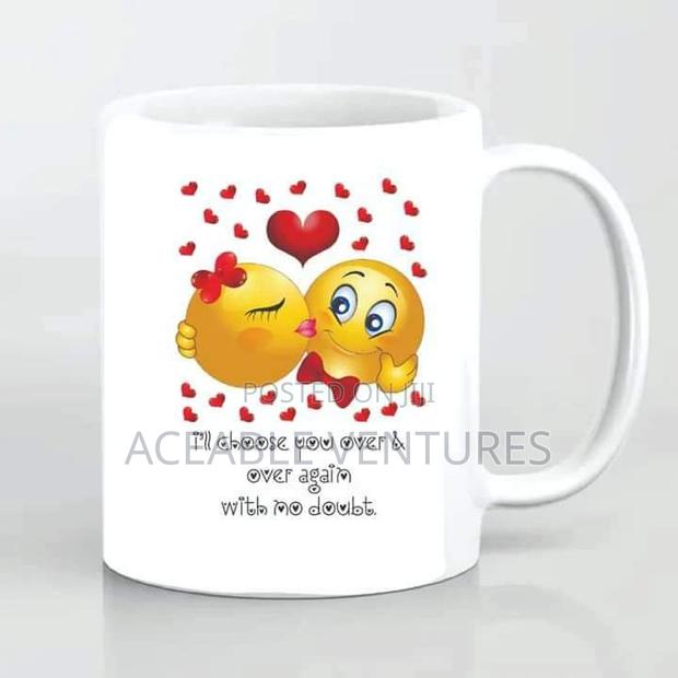 Unique Printed White Mugs