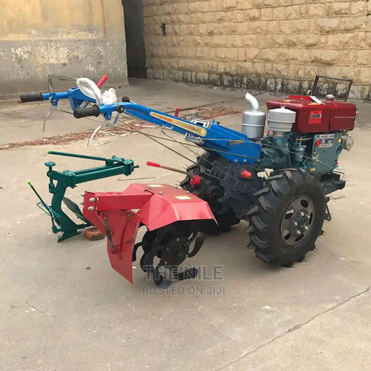 Walk-behind Tractor With Hoe