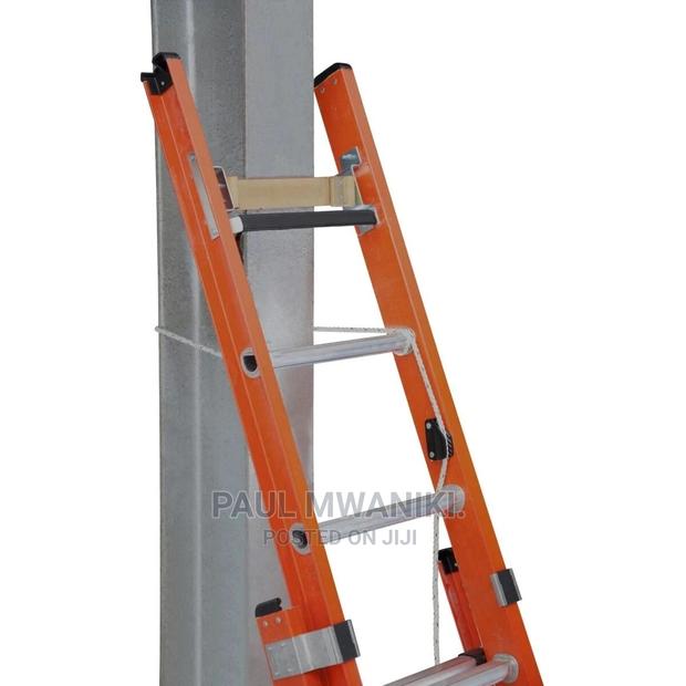 Fibre Glass Ladder, Suitable For Electrical Works. - main view