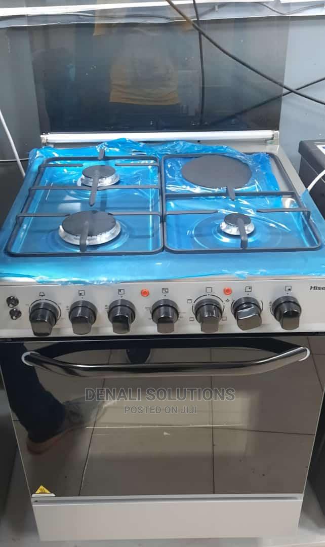 Hisense HF631GEES 3 Burners Gas Electric Stove in Nairobi Central