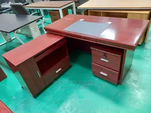 1.6m Executive Office Desk With Side Drawers